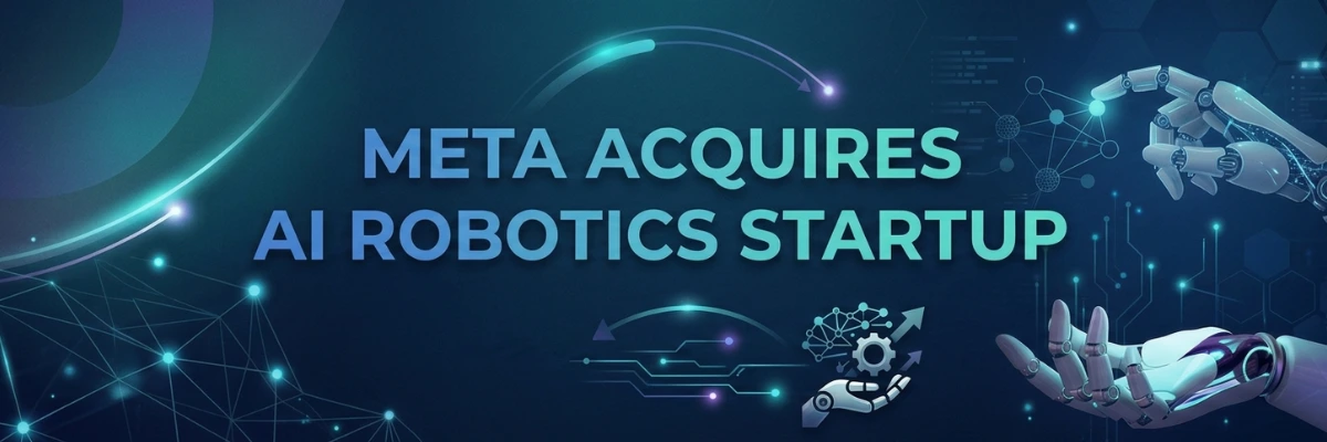 Meta Acquires AI Robotics Startup — Signals Strategic Shift Beyond the Metaverse