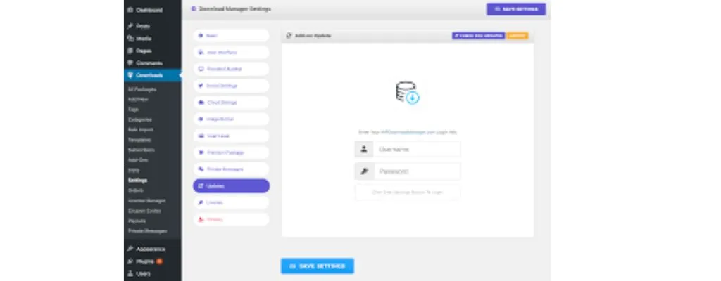 WordPress Download Manager Software SS